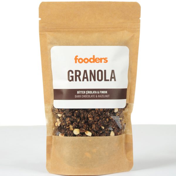 Bitter Çikolata ve Fındıklı Granola