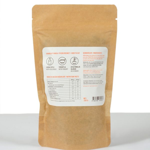 Bitter Çikolata ve Fındıklı Granola - Görsel 2