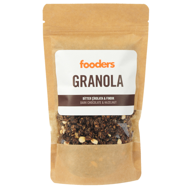 Bitter Çikolata ve Fındıklı Granola