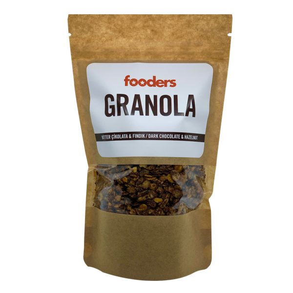 Bitter Çikolata ve Fındıklı Granola