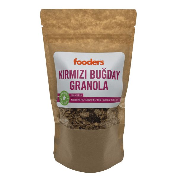 Kırmızı Buğday Granola